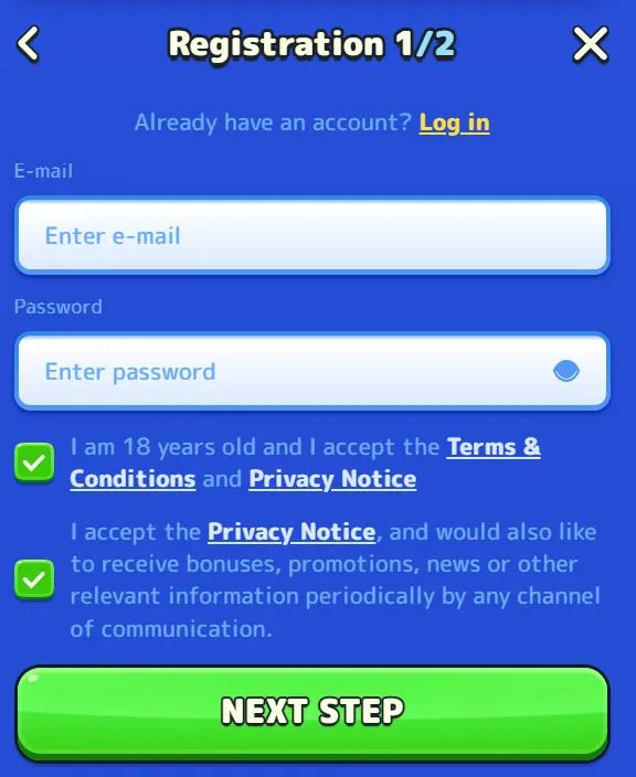 Pistolo Casino Registration