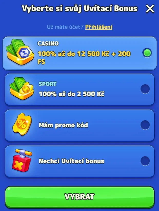 Pistolo Casino Registrace